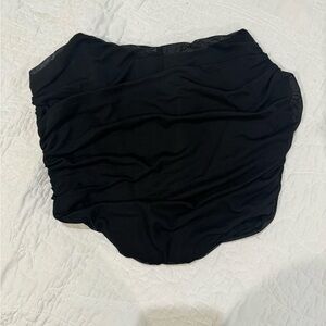 SHEIN Mesh Corset Top